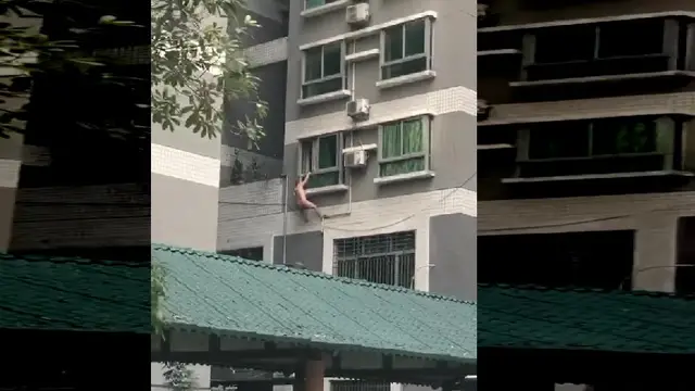 Un hombre huye por la ventana cuando llega el marido de su amante y termina de la peor manera posible