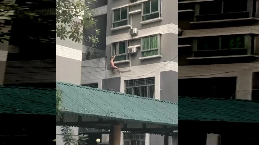 Un hombre huye por la ventana cuando llega el marido de su amante y termina de la peor manera posible 
