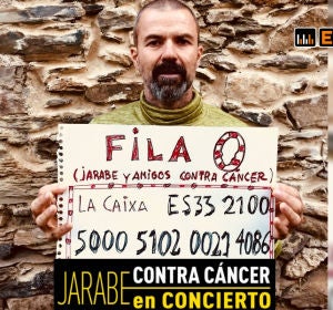 Participa en la Fila 0 de 'Jarabe Y Amigos Contra El Cáncer' Participa en la Fila 0 de 'Jarabe Y Amigos Contra El Cáncer'