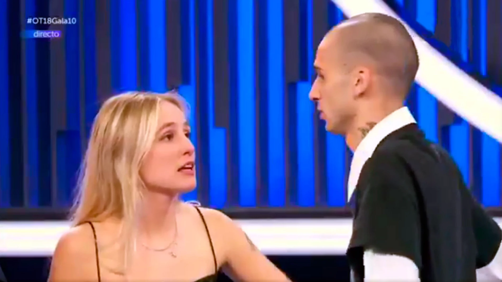 El momentazo de María y su novio en OT El momentazo de María y su novio en OT