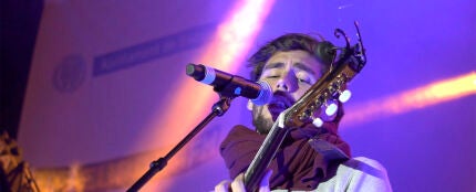 Alvaro Soler durante su concierto #HolaNadal para Europa FM