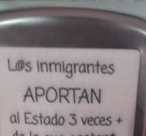 Mensaje servilleta San Cristóbal Mensaje servilleta San Cristóbal