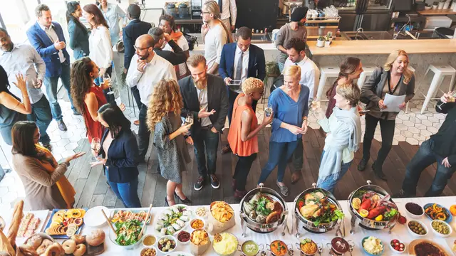 Cena de empresa