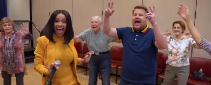 Cardi B en su Carpool Karaoke Cardi B en su Carpool Karaoke