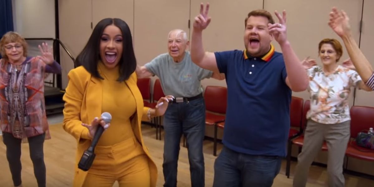 Cardi B en su Carpool Karaoke