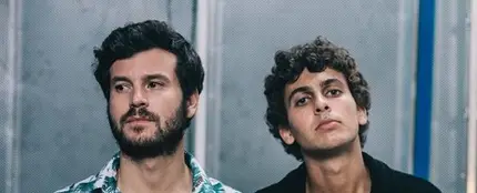 Dos de los integrantes de Taburete Dos de los integrantes de Taburete