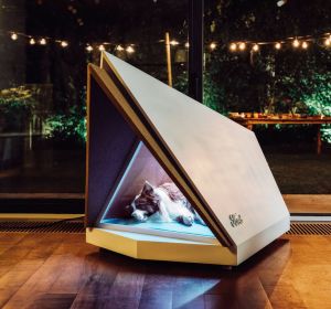 La caseta anti-ruido para perros de Ford La caseta anti-ruido para perros de Ford