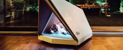 La caseta anti-ruido para perros de Ford La caseta anti-ruido para perros de Ford