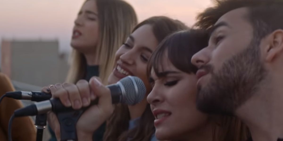 Raoul, Lola Índigo, Ana Guerra, Aitana y Agoney en 'El Mundo Entero'