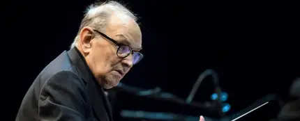 El compositor italiano Ennio Morricone El compositor italiano Ennio Morricone