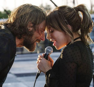 Bradley Cooper y Lady Gaga en 'Ha nacido una estrella' Bradley Cooper y Lady Gaga en 'Ha nacido una estrella'
