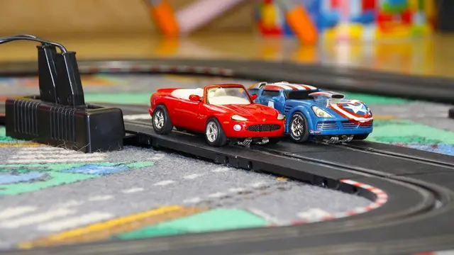 Pista de carreras de juguete