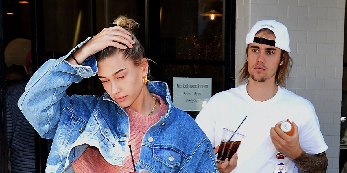 Hailey Baldwin y Justin Bieber