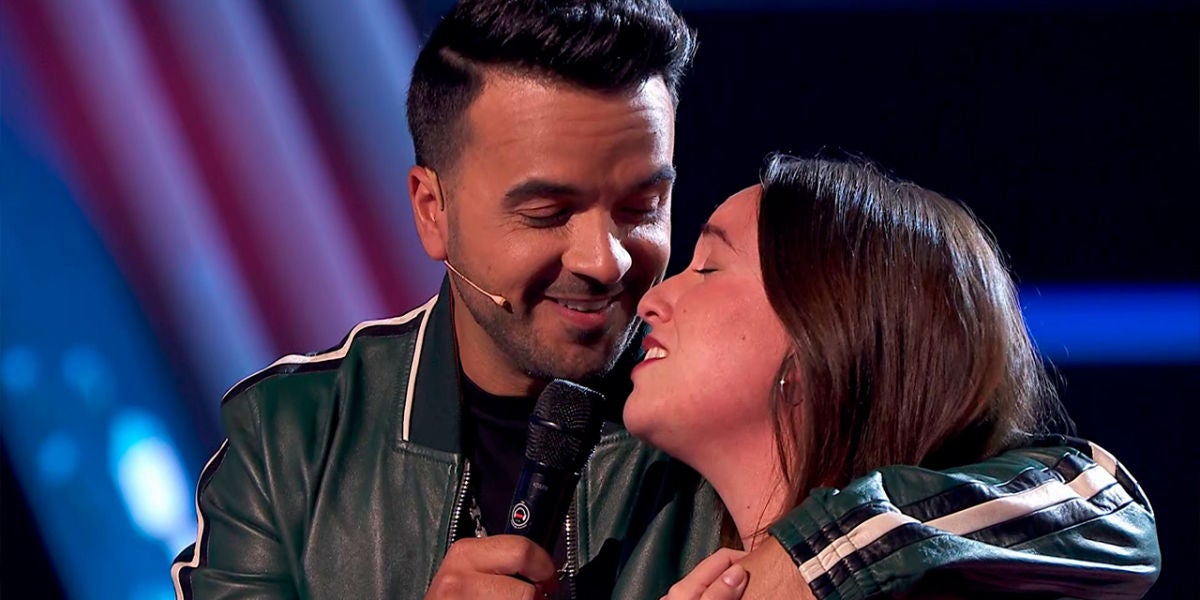 La Voz - Audiciones a ciegas 3 - Luis Fonsi canta 'No me doy por vencido' a Marina Damer
