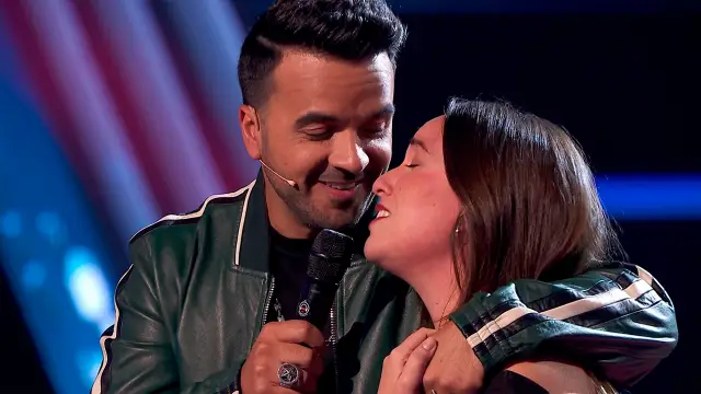 La Voz - Audiciones a ciegas 3 - Luis Fonsi canta 'No me doy por vencido' a Marina Damer
