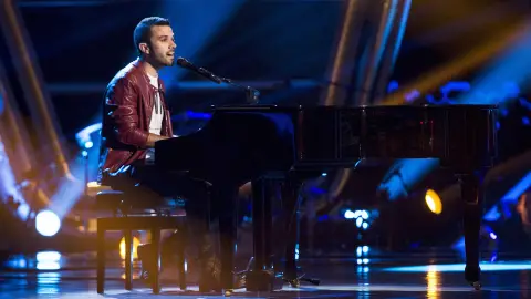 Sergio Jiménez canta ‘Lluvia en el cristal’ en las ‘Audiciones a ciegas de ‘La Voz’ Talent de 'La Voz'