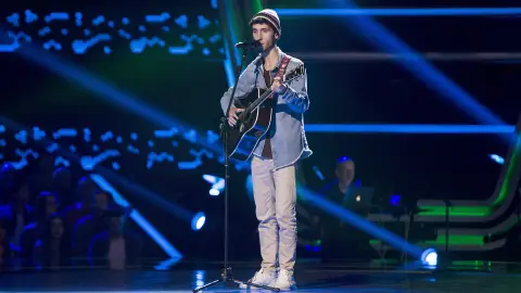 Pablo Salvatierra canta ‘Shape of you’ en las ‘Audiciones a ciegas’ Pablo Salvatierra canta ‘Shape of you’ en las ‘Audiciones a ciegas’