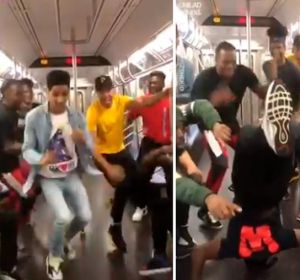 La espectacular coreografía en el metro de Nueva York que ha dado la vuelta al mundo La espectacular coreografía en el metro de Nueva York que ha dado la vuelta al mundo