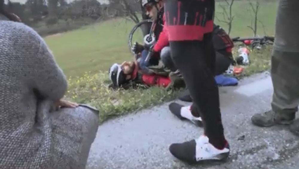 Así fue el brutal atropello a Dani Rovira a otros dos compañeros de rodaje cuando circulaban en bici
