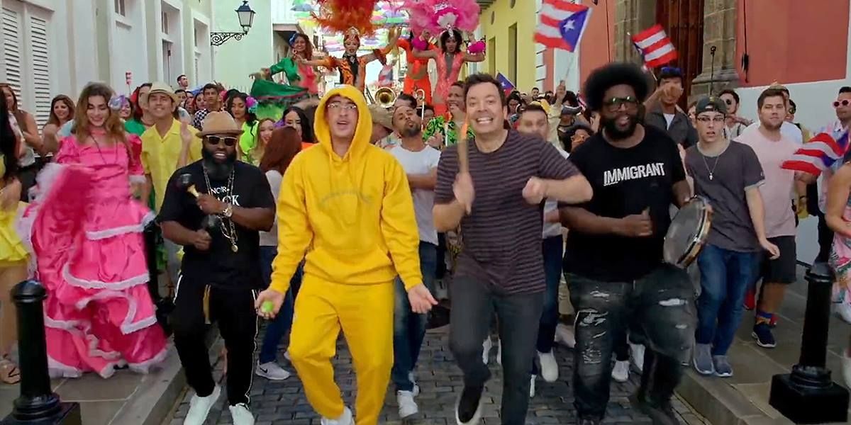 Bad Bunny y Jimmy Fallon revolucionan las calles de Puerto Rico