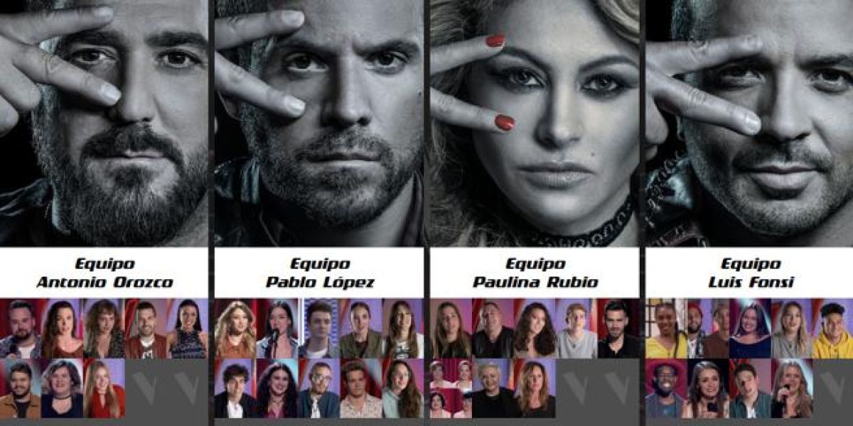 Los equipos de La Voz