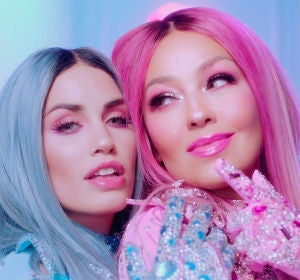 Thalia y Lali Espósito presentan 'Lindo pero bruto' Thalia y Lali Espósito presentan 'Lindo pero bruto'