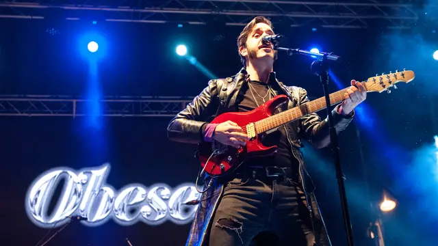 Obeses con Europa FM en las fiestas de Sant Sebastià 2019