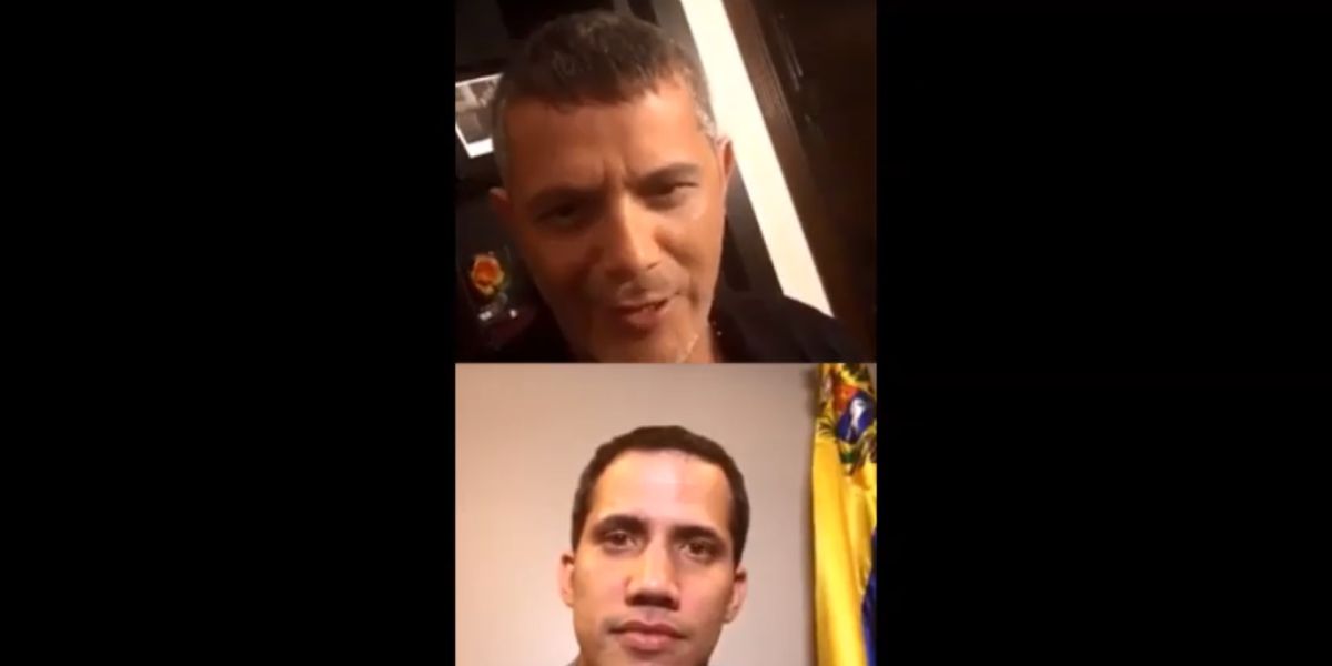Alejandro Sanz entrevista a Juan Guaidó