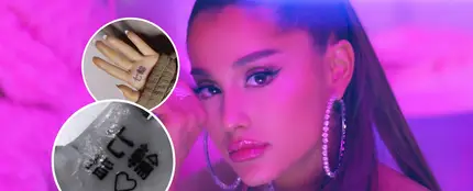 Los errores gramaticales del tatuaje de Ariana Grande Los errores gramaticales del tatuaje de Ariana Grande