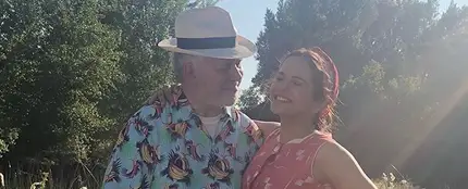 Pedro Almodóvar y Rosalía durante el rodaje de "Dolor y gloria" Pedro Almodóvar y Rosalía durante el rodaje de "Dolor y gloria"