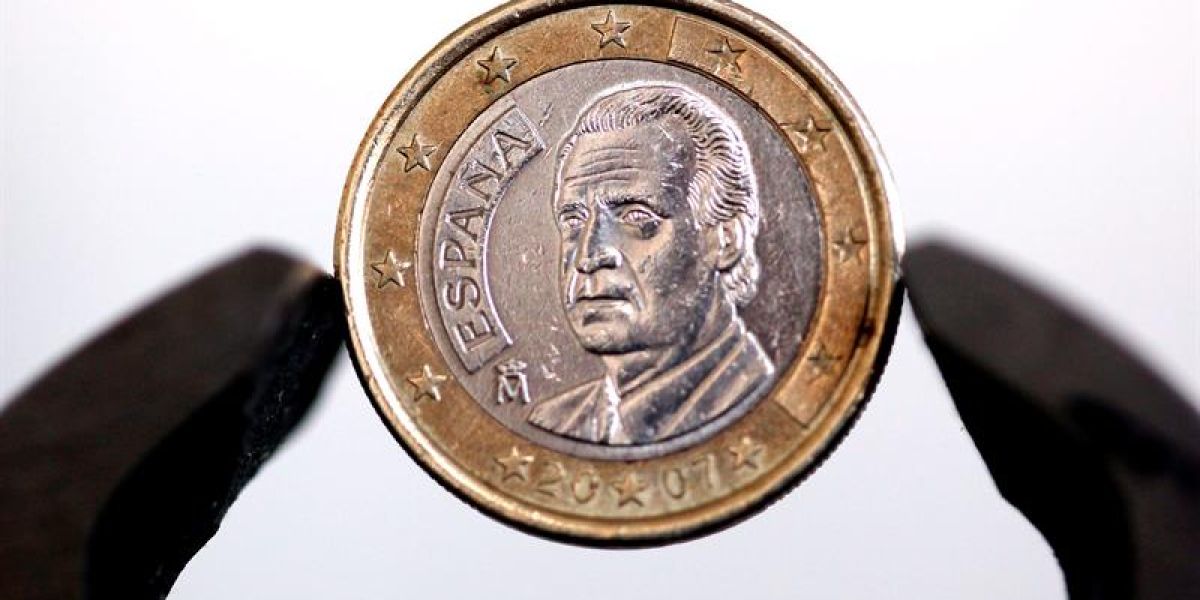 Una moneda de un euro