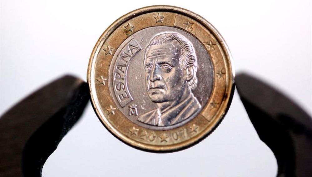 Una moneda de un euro