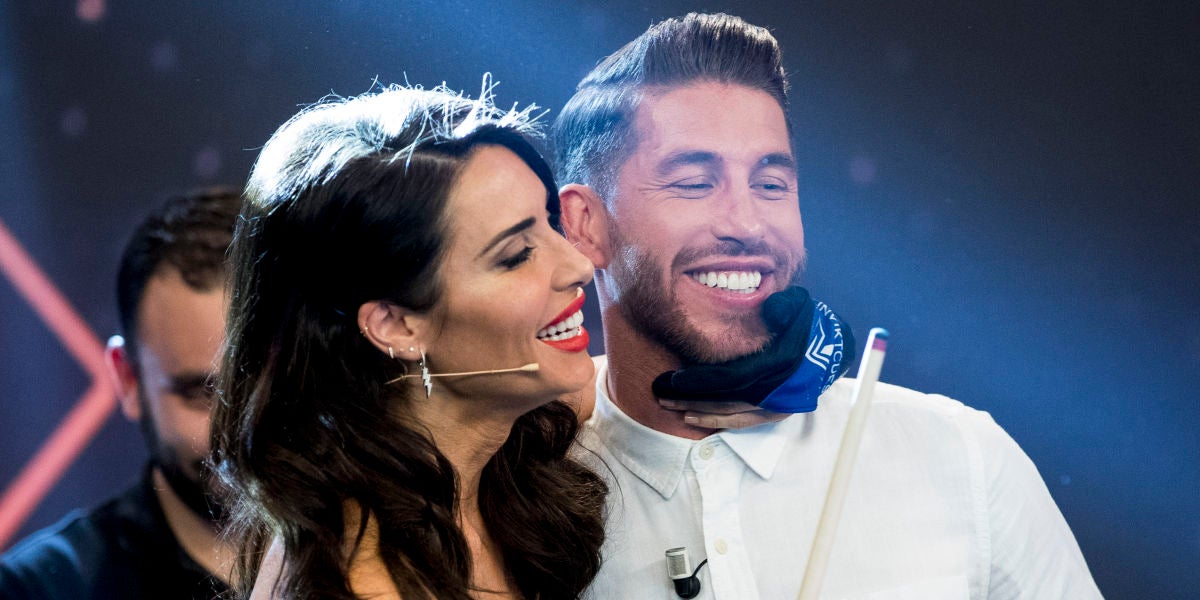 Sergio Ramos y Pilar Rubio