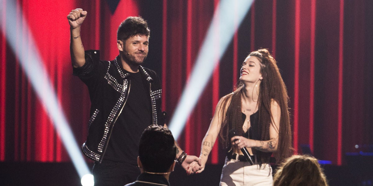 Vídeo: Pablo López cierra su equipo con la voz de Sandra Groove