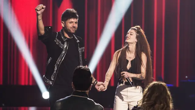 Vídeo: Pablo López cierra su equipo con la voz de Sandra Groove