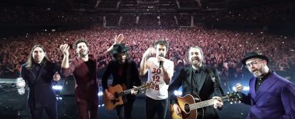 Vetusta Morla en su concierto 'El disco que cambi&oacute; nuestras vidas' en el Wizink Center de Madrid