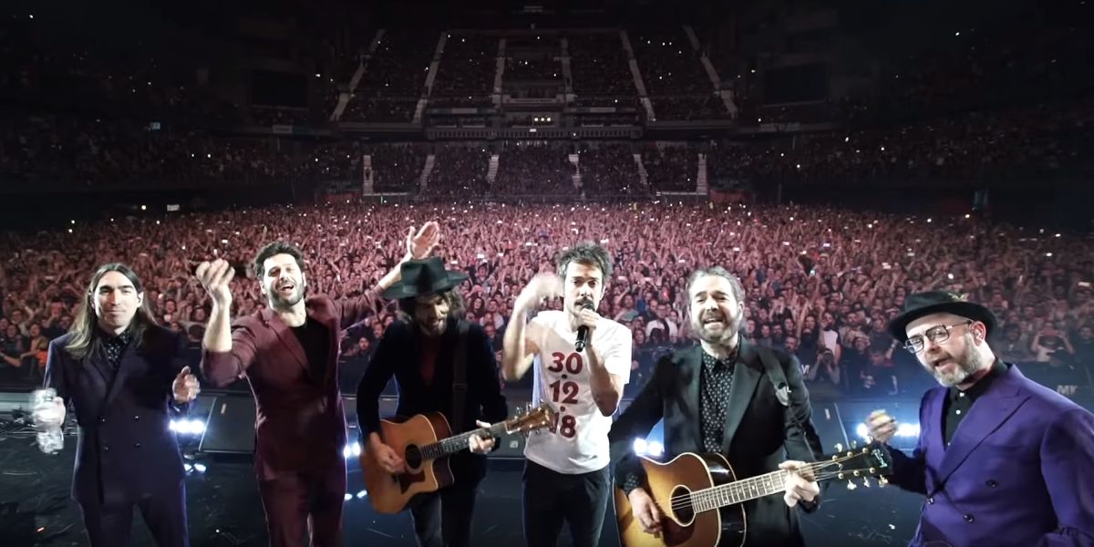 Vetusta Morla en su concierto 'El disco que cambió nuestras vidas' en el Wizink Center de Madrid