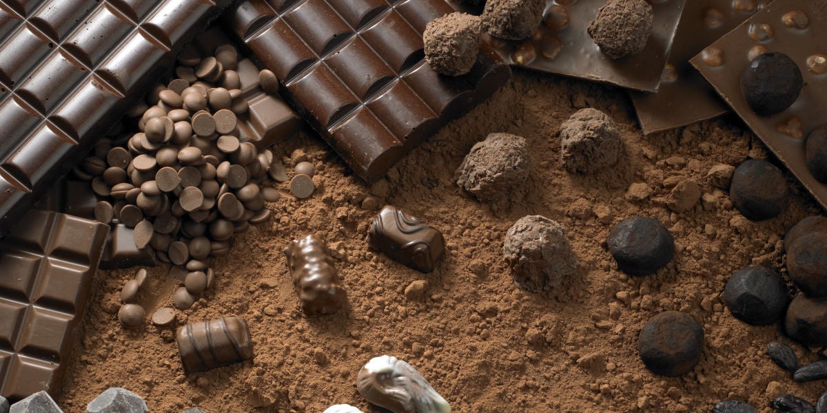 Diferentes tipos de chocolate