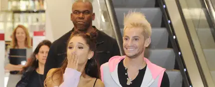 Ariana Grande y su hermano Frankie Ariana Grande y su hermano Frankie
