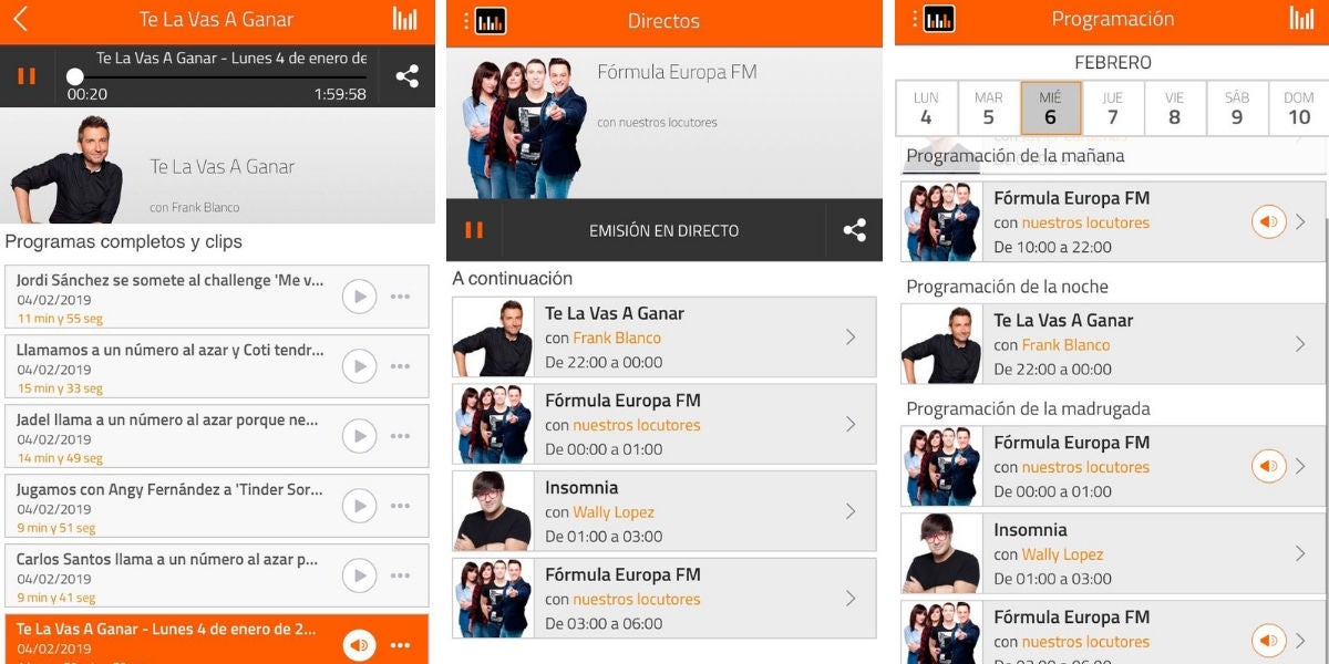 APP de Europa FM para iOS