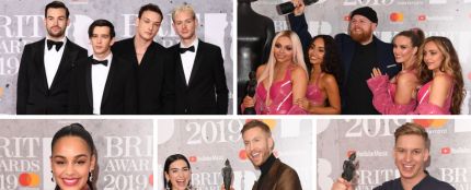 The 1975, Little Mix, Tom Walker, Jirja Smith, Dua Lipa, Calvin Harris y Geoge Ezra en los BRITs Awards 2019