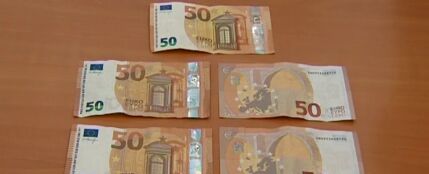 Localizan varios billetes falsos de 50 euros en Vecindario