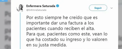 Las redes estallan contra un indignante comentario de un paciente que recibió un tratamiento de alto coste en la sanidad pública Las redes estallan contra un indignante comentario de un paciente que recibió un tratamiento de alto coste en la sanidad pública