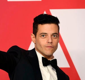 Rami Malek tras ganar el Oscar a Mejor Actor Rami Malek tras ganar el Oscar a Mejor Actor