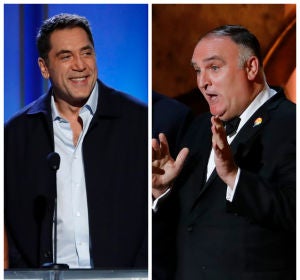 Javier Bardem y José Andrés Javier Bardem y José Andrés