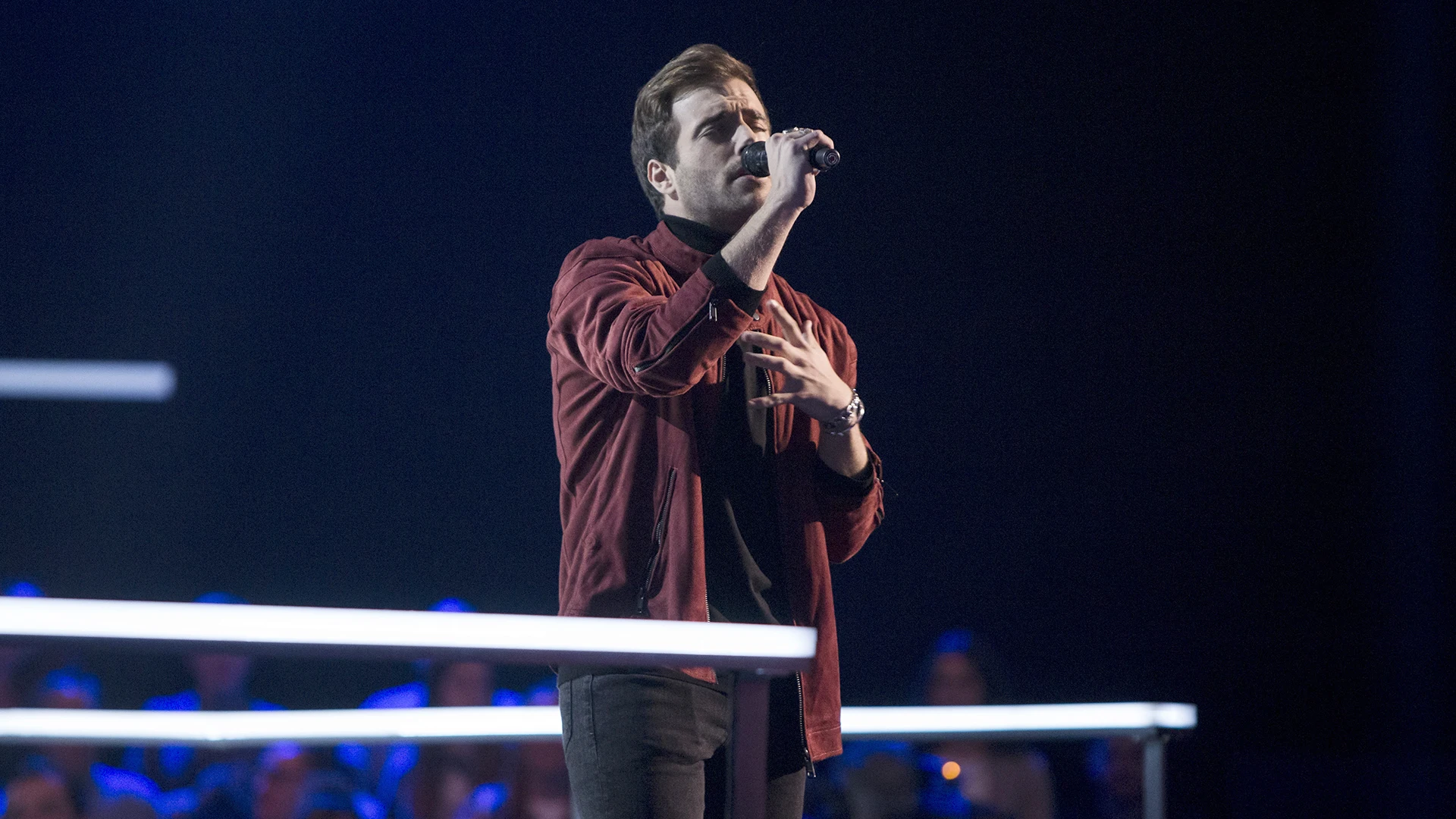 Álvaro de Luna canta ‘Estrella polar’ en los Asaltos de ‘La Voz’