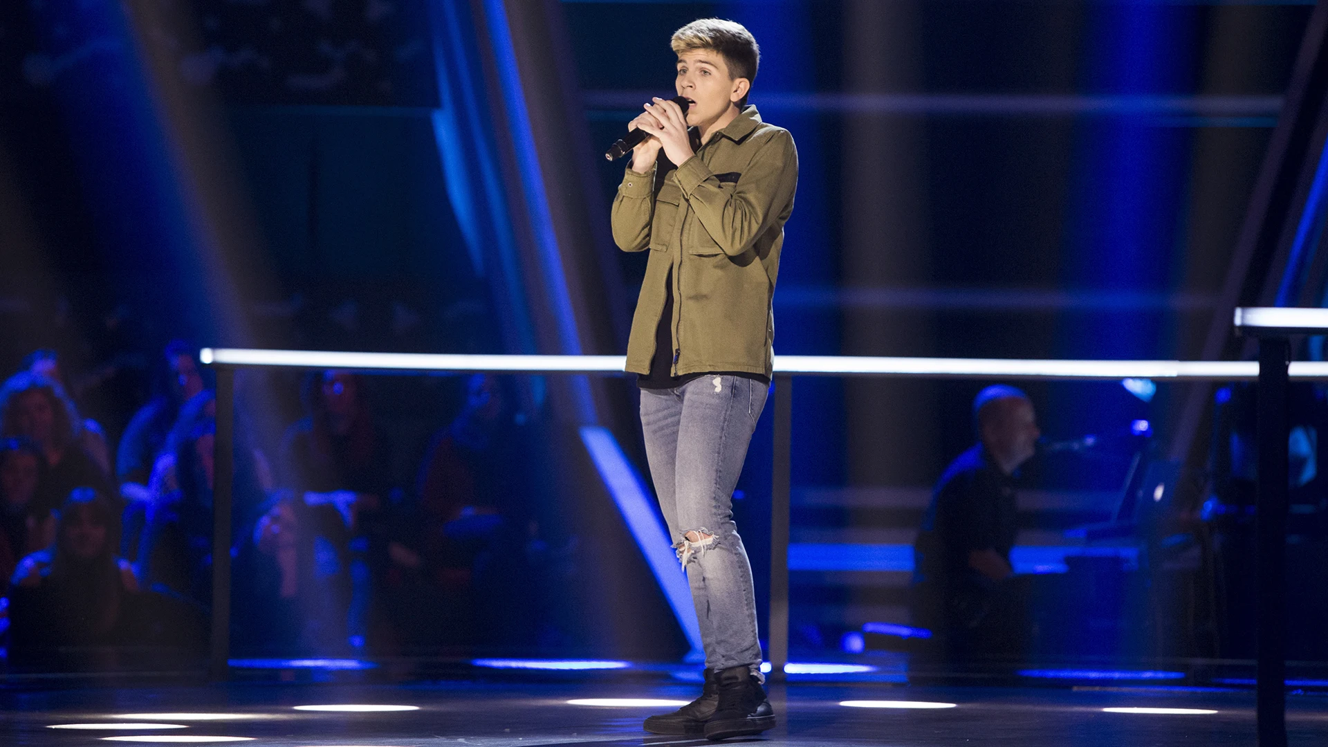 Marlo canta ‘The a team’ en los Asaltos de ‘La Voz’