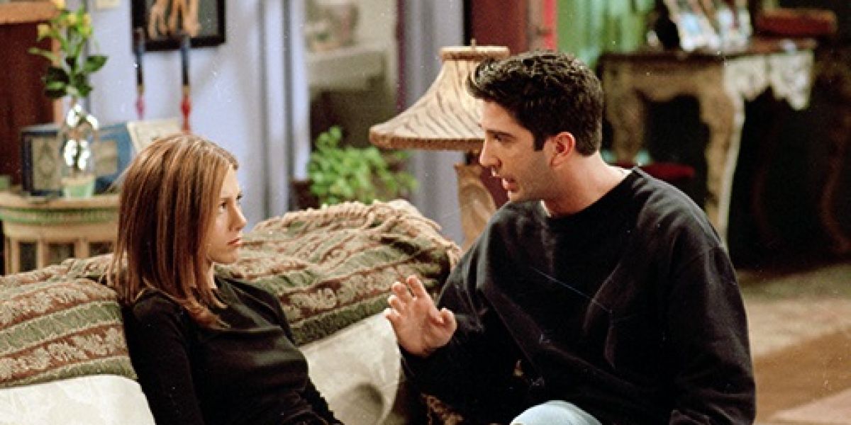 Ross y Rachel en 'Friends'