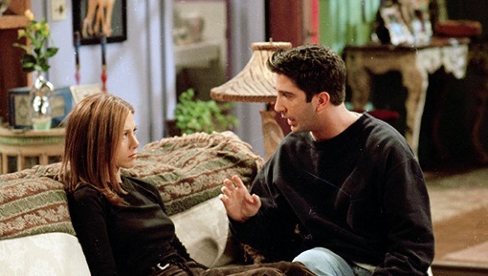 Ross y Rachel en 'Friends'