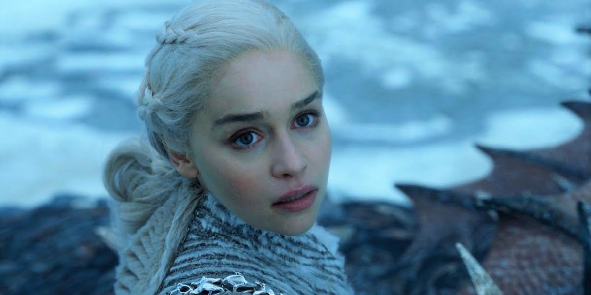 Emilia Clarke como Daenerys en 'Juego de Tronos'